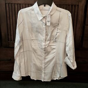 New York & Company Button-up Blouse